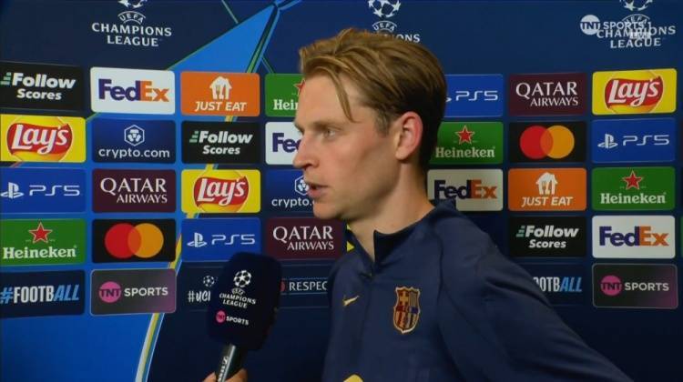 皇冠信用网会员账号_德容:皇冠信用网会员账号我们必须赢得次回合 国米有空中优势&我们要做好角球防守