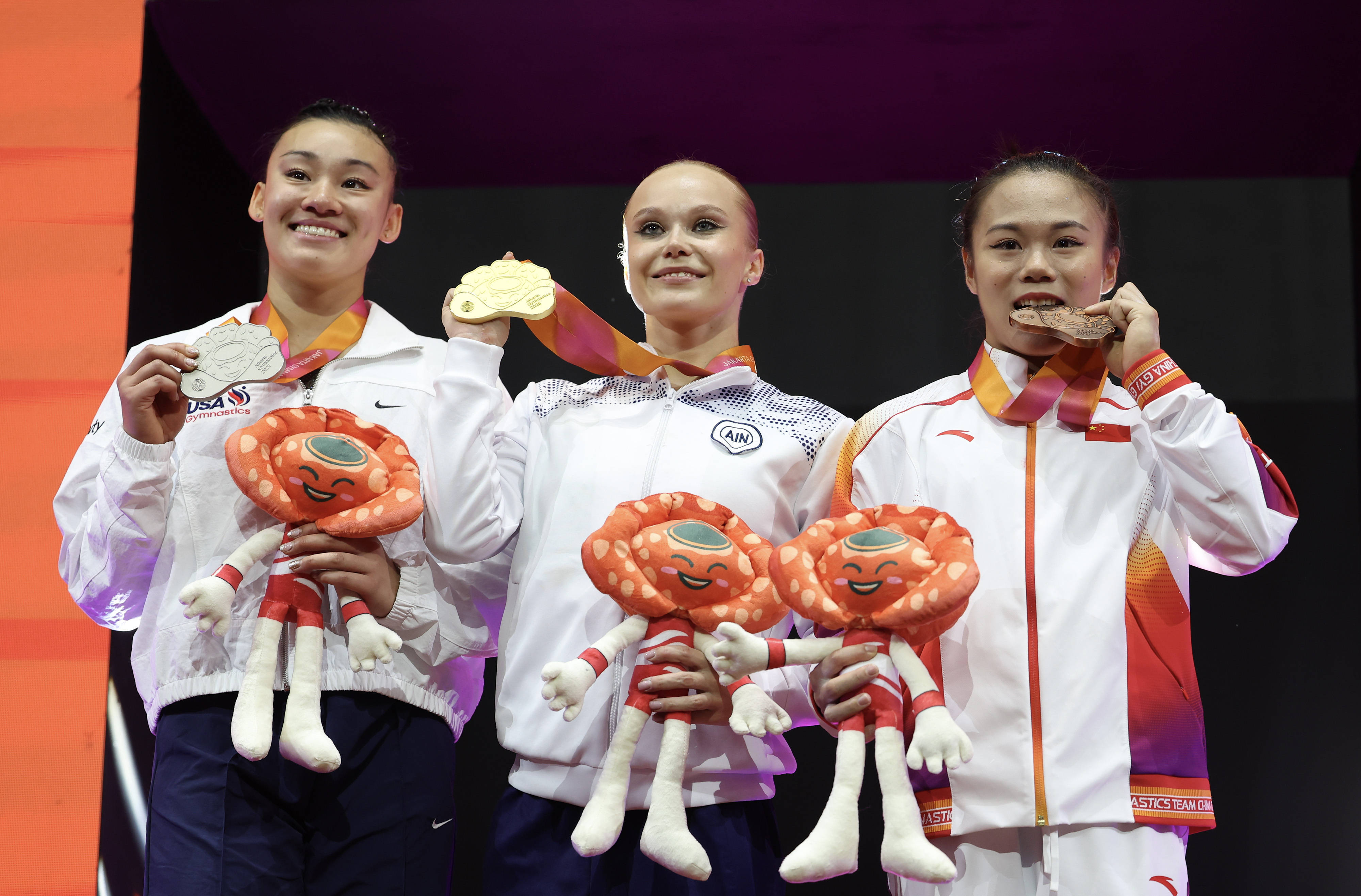 皇冠信用網会员开户_（体育）体操——世锦赛：张清颖获女子个人全能季军